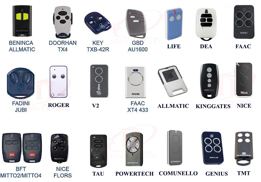 Remote cổng tự động Italia